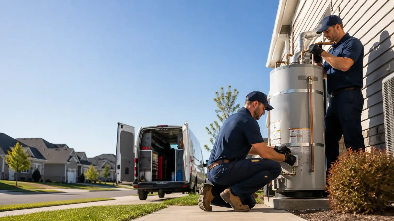Water Heater Installation in Pleasant Lake, IN